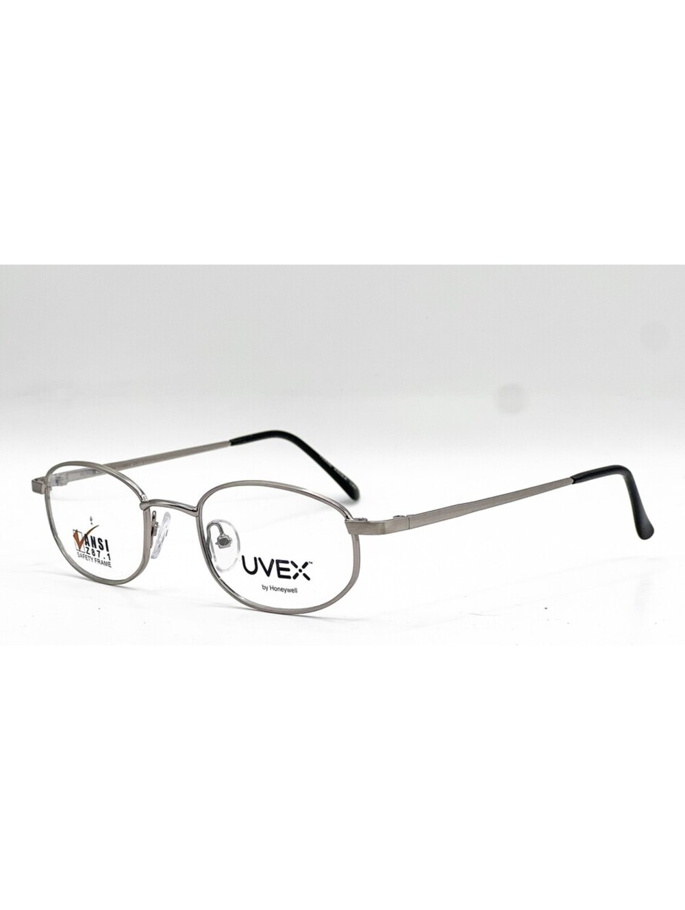 Uvex Fc706 Asm Antique Silver Matte Safety Authentic Eyeglasses 49-20-140